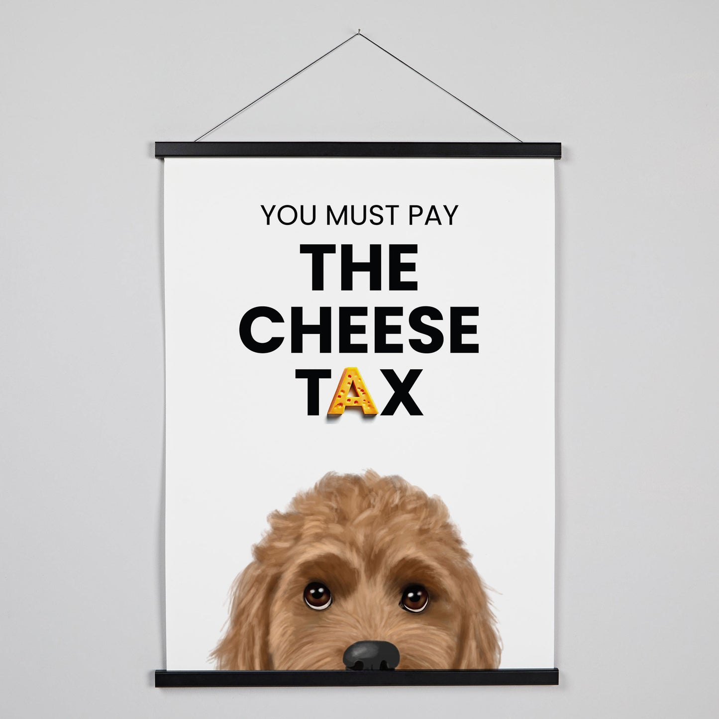 Cockapoo - Cheese Tax Hanging Pint