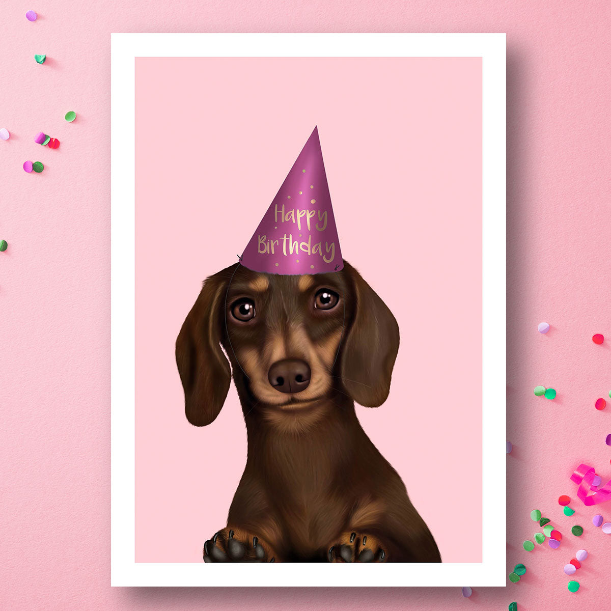 Weiner dog best sale happy birthday