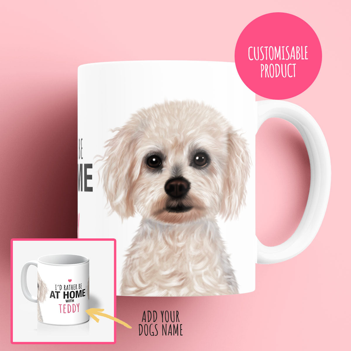 Personalised Bichon Frise Mug