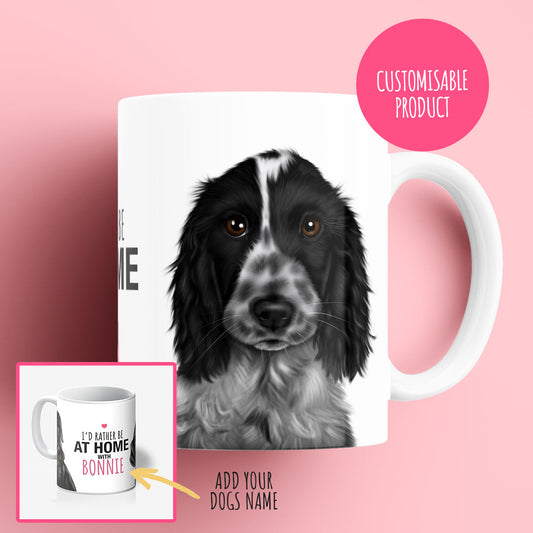 Personalised Blue Roan Cocker Spaniel Mug