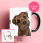 Personalised Border Terrier Mug