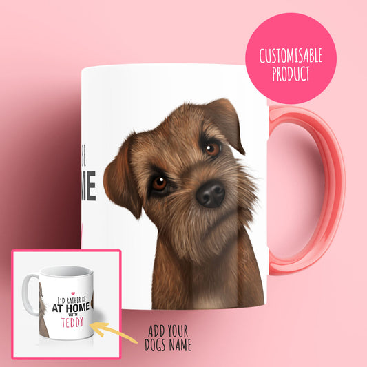 Personalised Border Terrier Mug