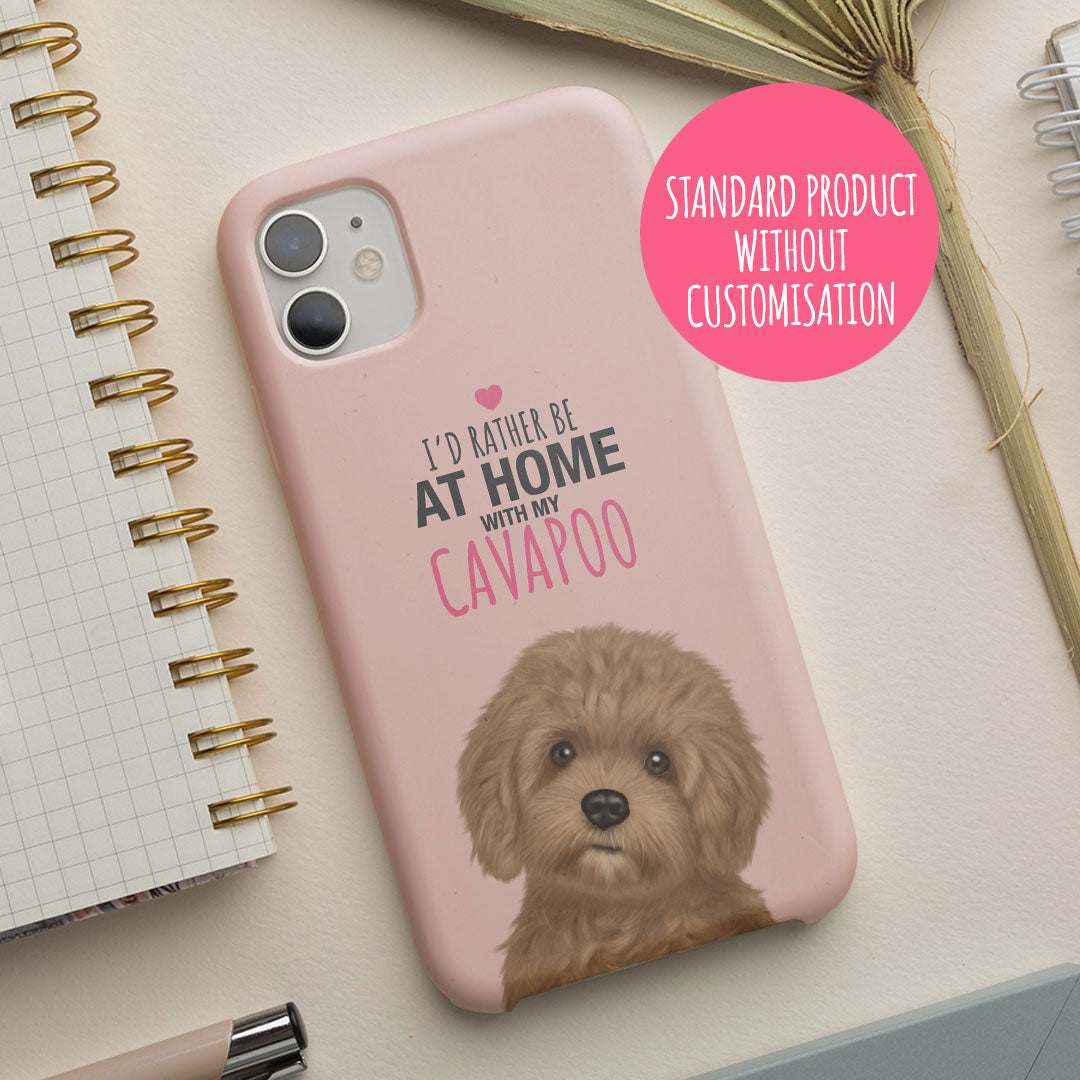 Home with my Cavapoo iPhone Snap Case