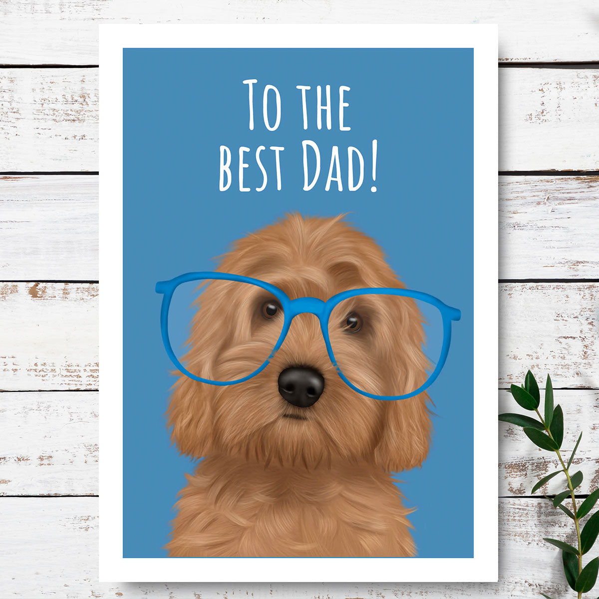 Cockapoo Best dad Card