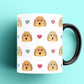 Cockapoos in Glasses Patterned Mug