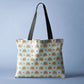 Cockapoos in Glasses Pattern Canvas Tote Bag