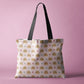 Cockapoos in Glasses Pattern Canvas Tote Bag