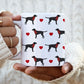 Black Labrador Cosy Pattern Mug