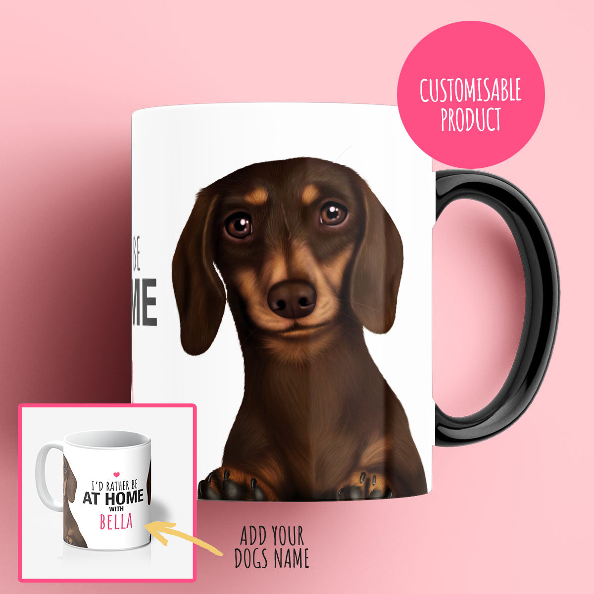 Personalised Dachshund Mug