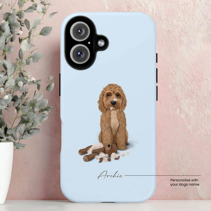 Personalised Cockapoo "It Wasn't Me" iPhone Tough Case