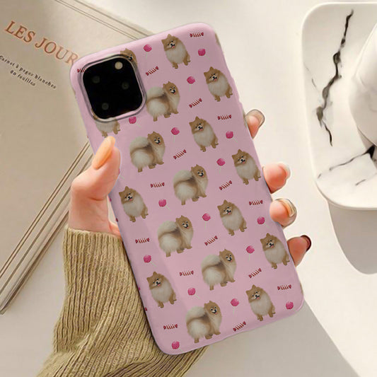 Pomeranians and Candy Tough iPhone Case