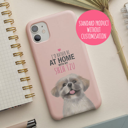 Home with my Shih Tzu iPhone Tough Case