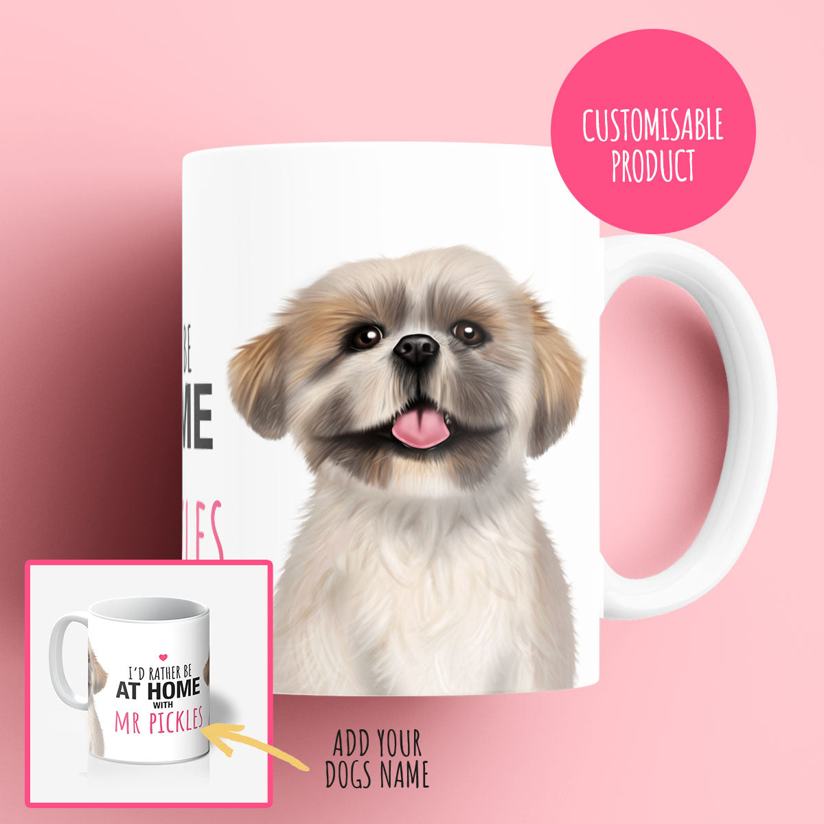 Personalised Shih Tzu Mug