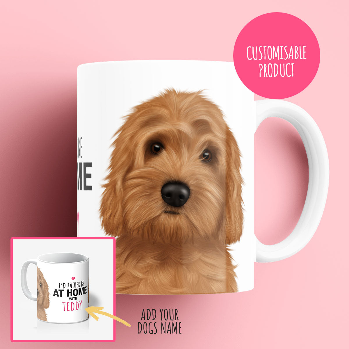 Personalised Cockapoo Mug