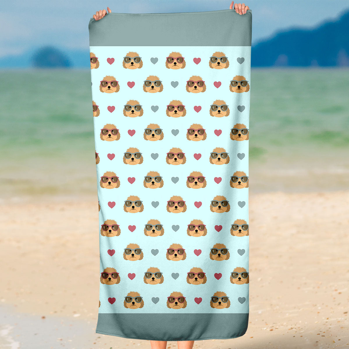 Cockapoos Beach Towel