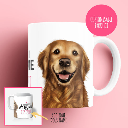 Personalised Golden Retriever Spaniel Mug