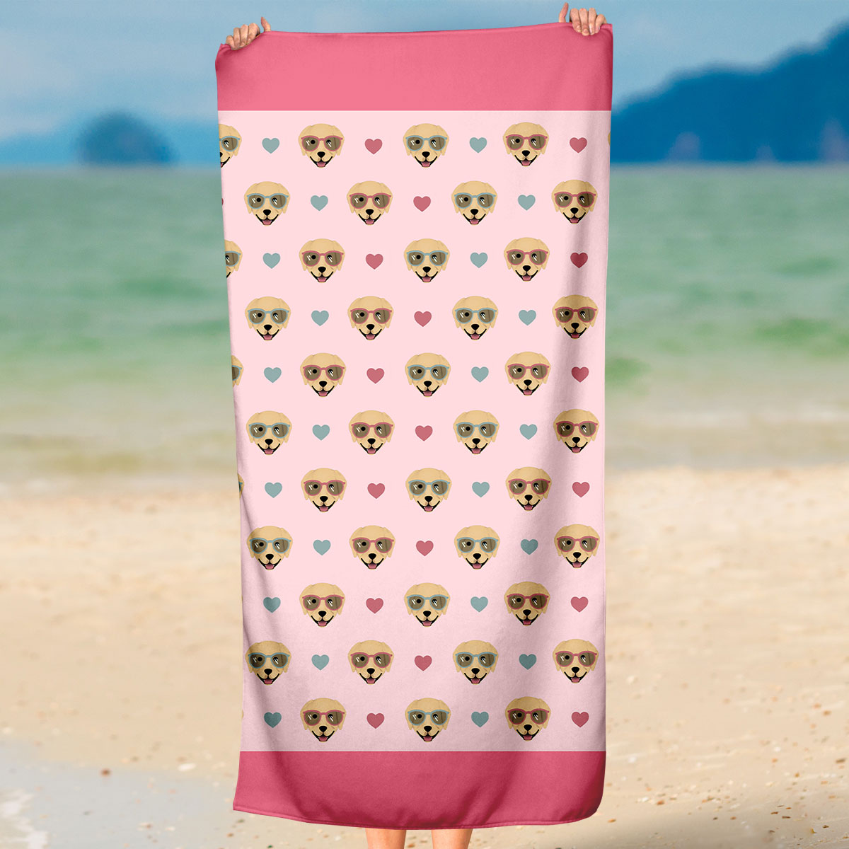 Labrador Beach Towel