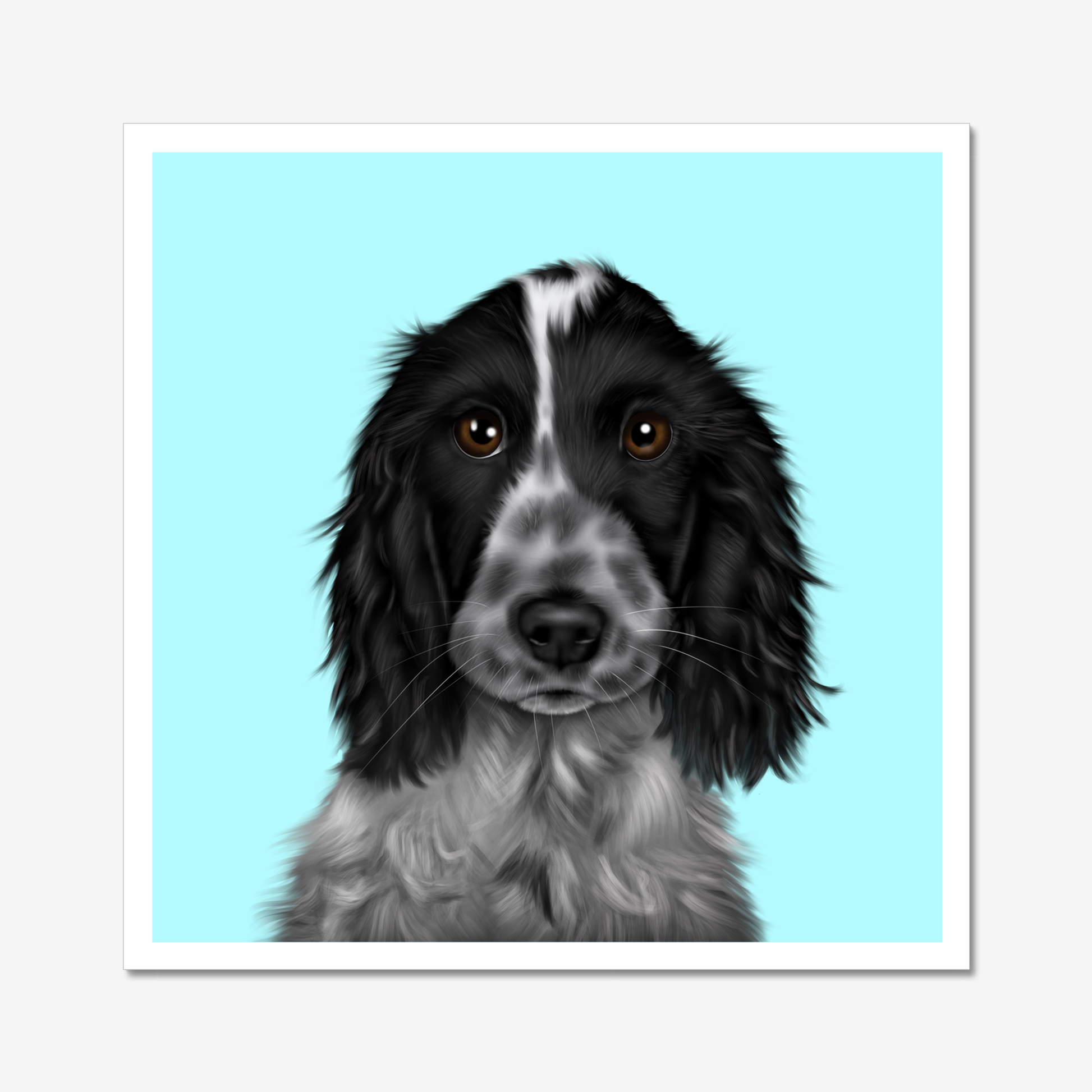 Blue roan cocker clearance spaniel gifts