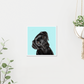 Black Labrador - Art Print