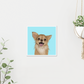 Long Haired Chihuahua Art Print