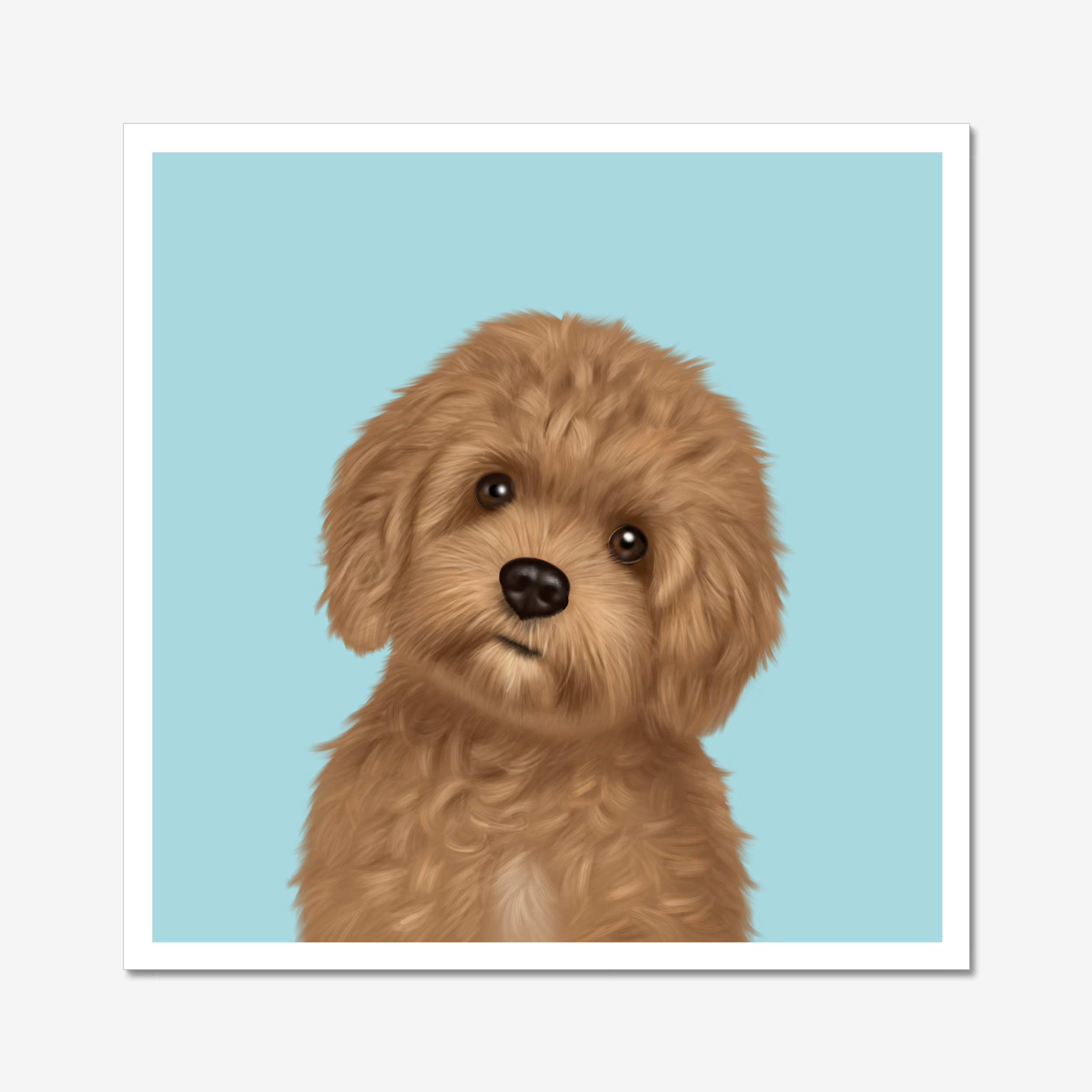 Cavapoo Art Print – Kitty's Art By Catherine