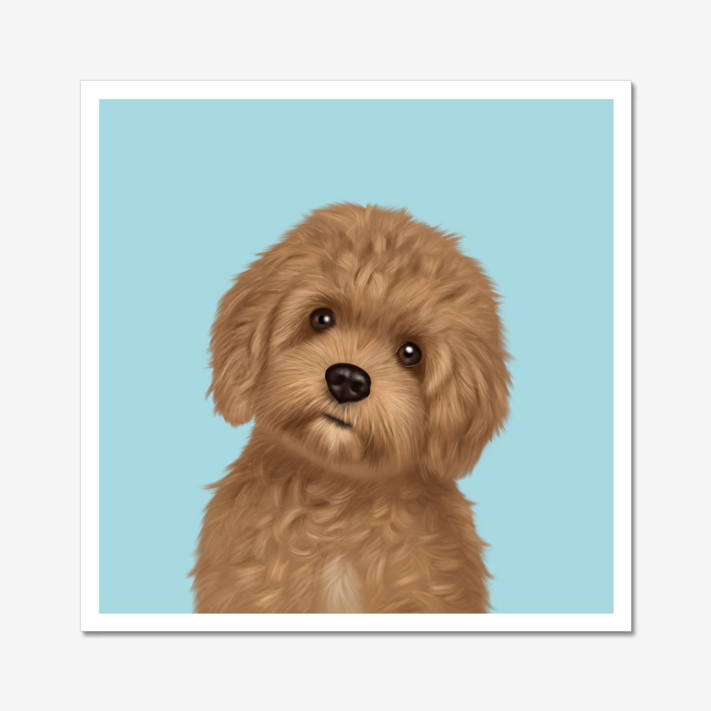 Cavapoo Art Print