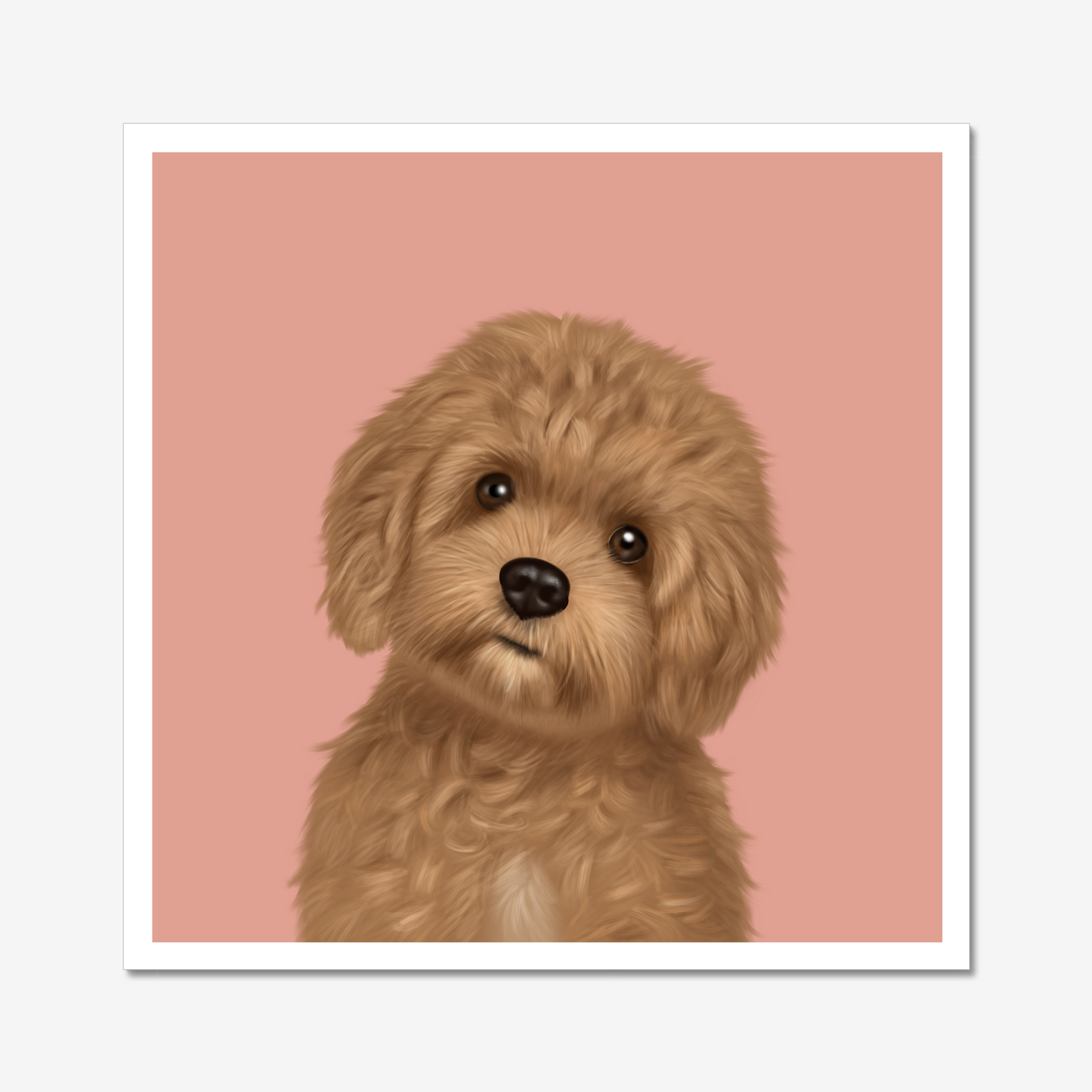 Cavapoo Art Print