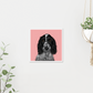 Blue Roan Cocker Spaniel - Art Print