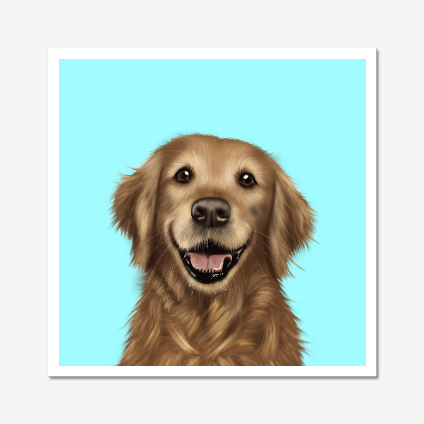 Golden Retriever - Art Print