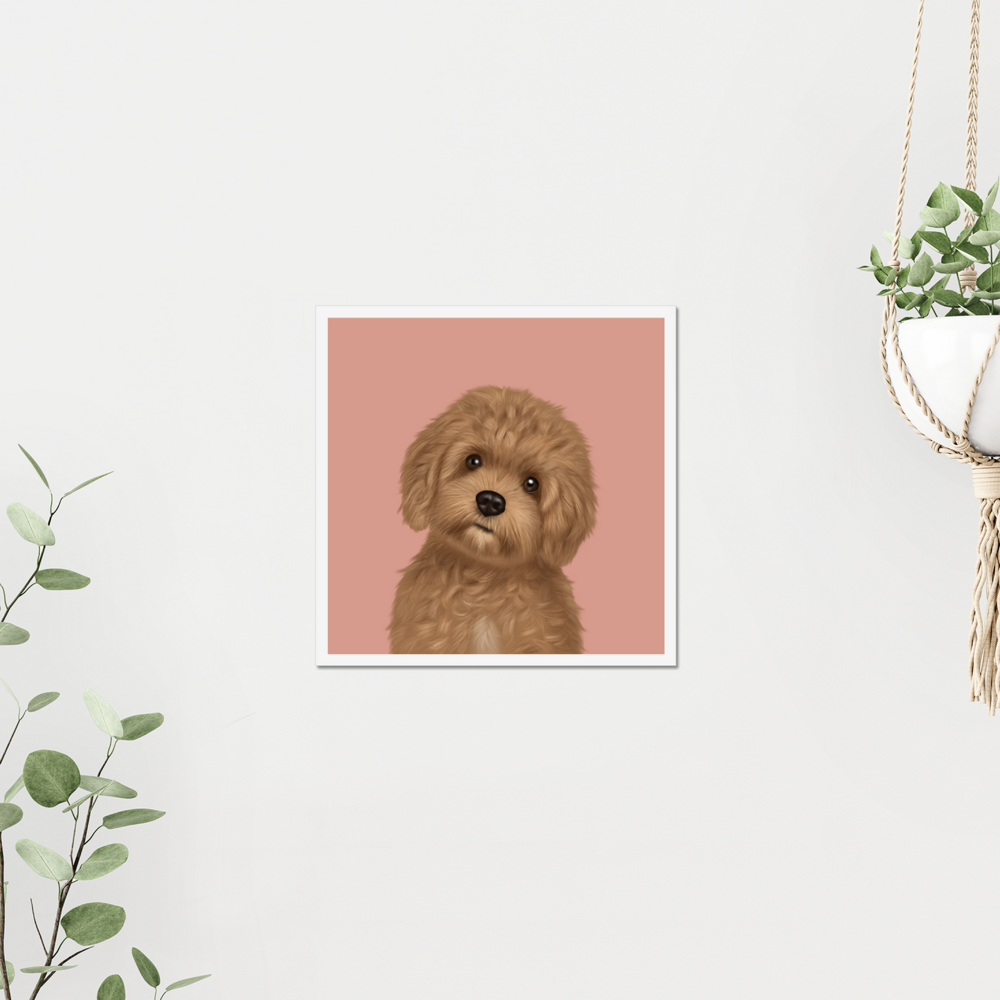 Cavapoo Art Print