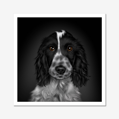 Blue Roan Cocker Spaniel Digital Download