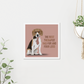 Beagle Therapist - Art Print