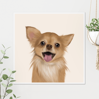 Long Haired Chihuahua Digital Download