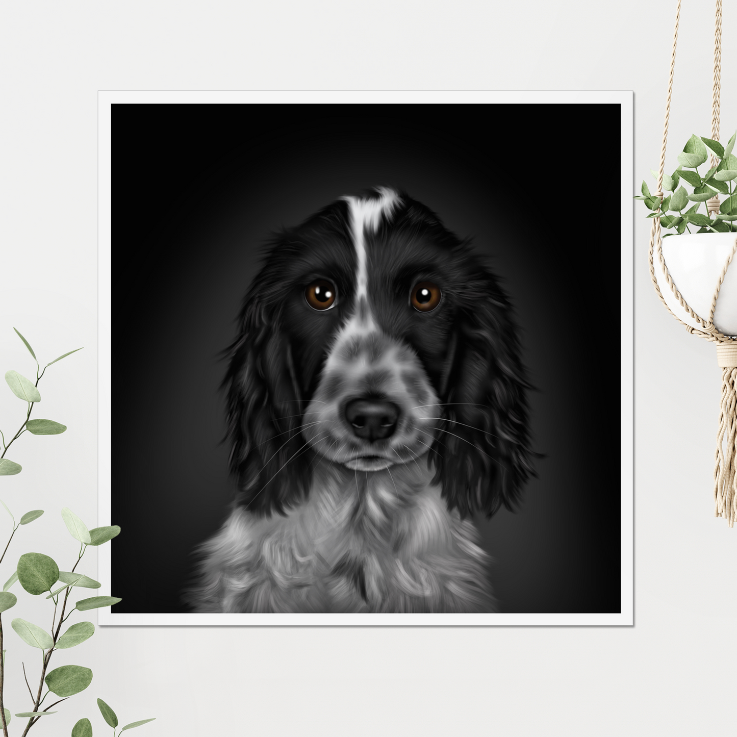 Blue Roan Cocker Spaniel Digital Download