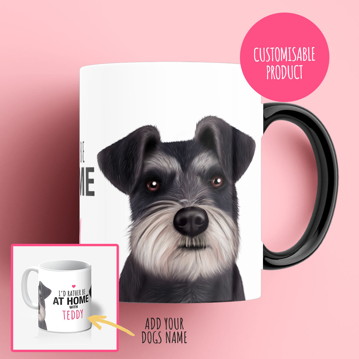 Personalised Schnauzer Mug