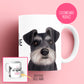 Personalised Schnauzer Mug