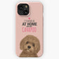 Home with my Cavapoo iPhone Snap Case