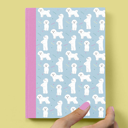 Bichon Frise Hardback Journal