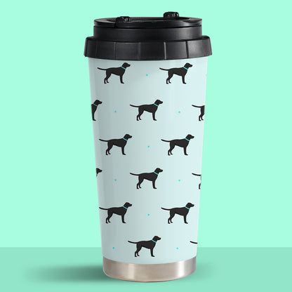 Black Labradors Travel Mug