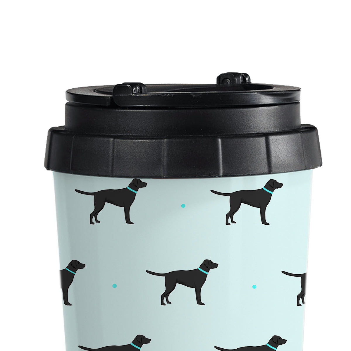 Black Labradors Travel Mug