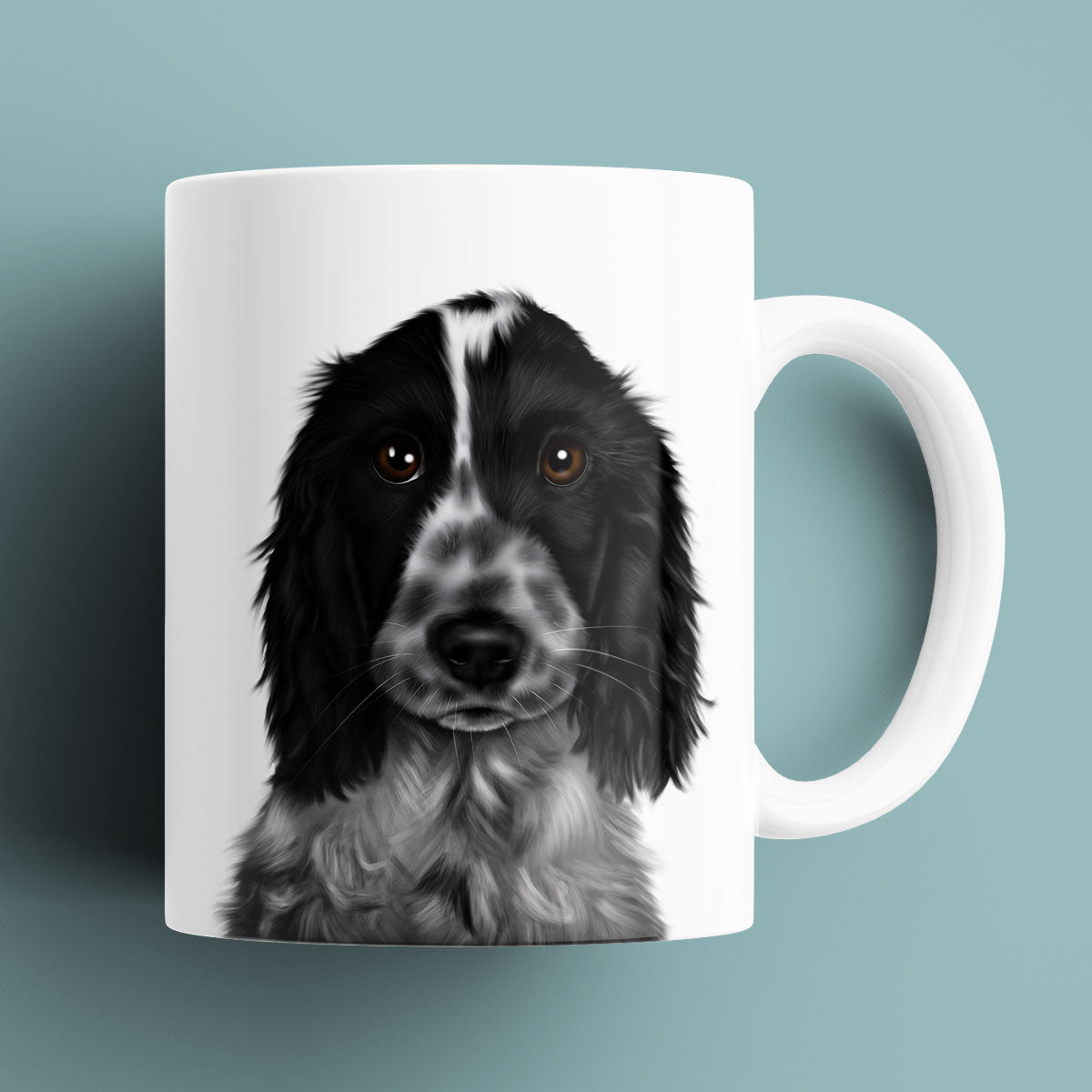 Blue Roan Cocker Spaniel Mug