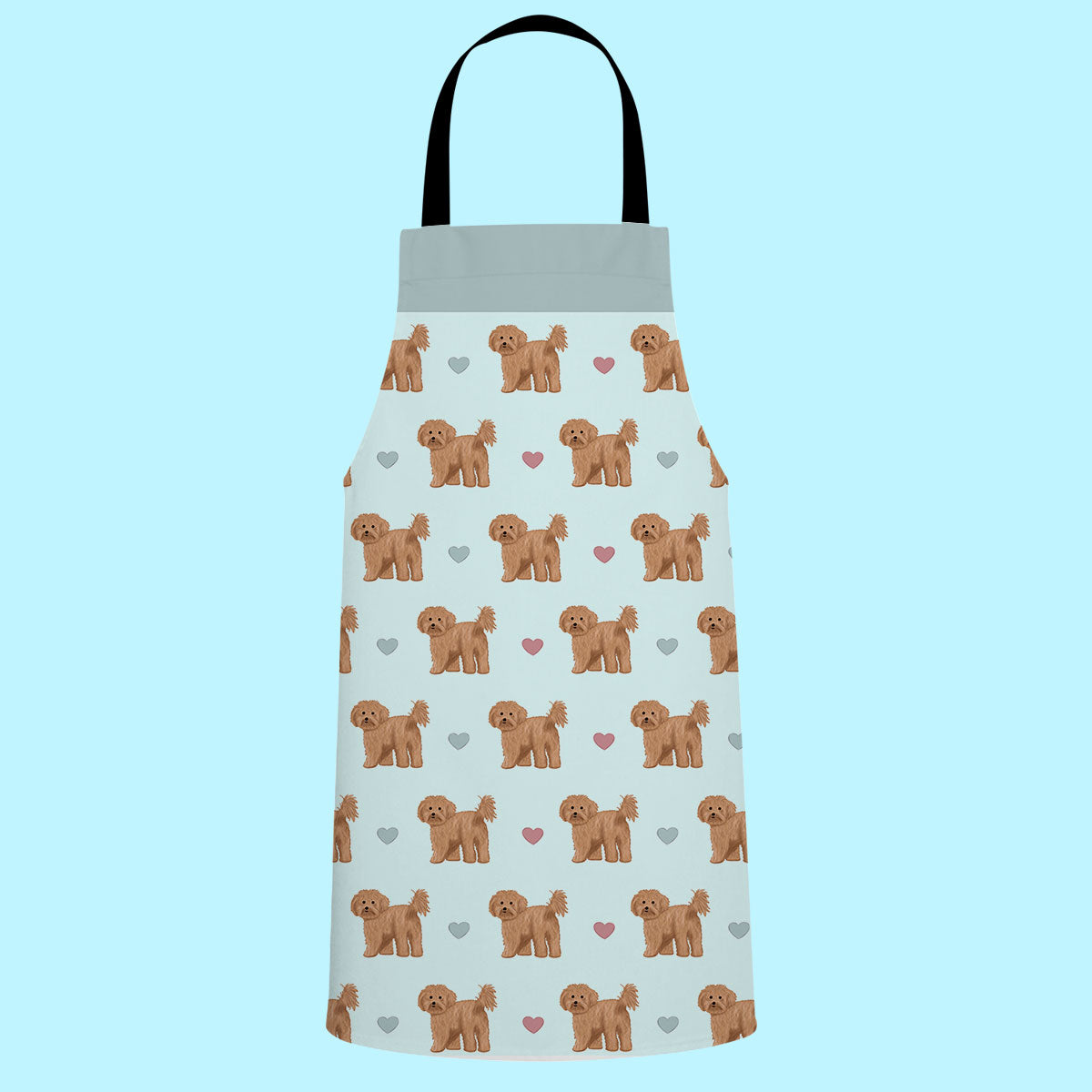 Cavapoos and Hearts Apron