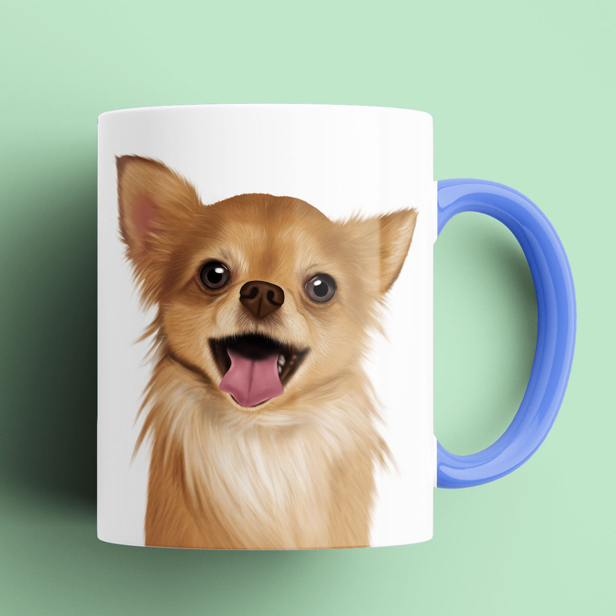 Long Haired Chihuahua Mug