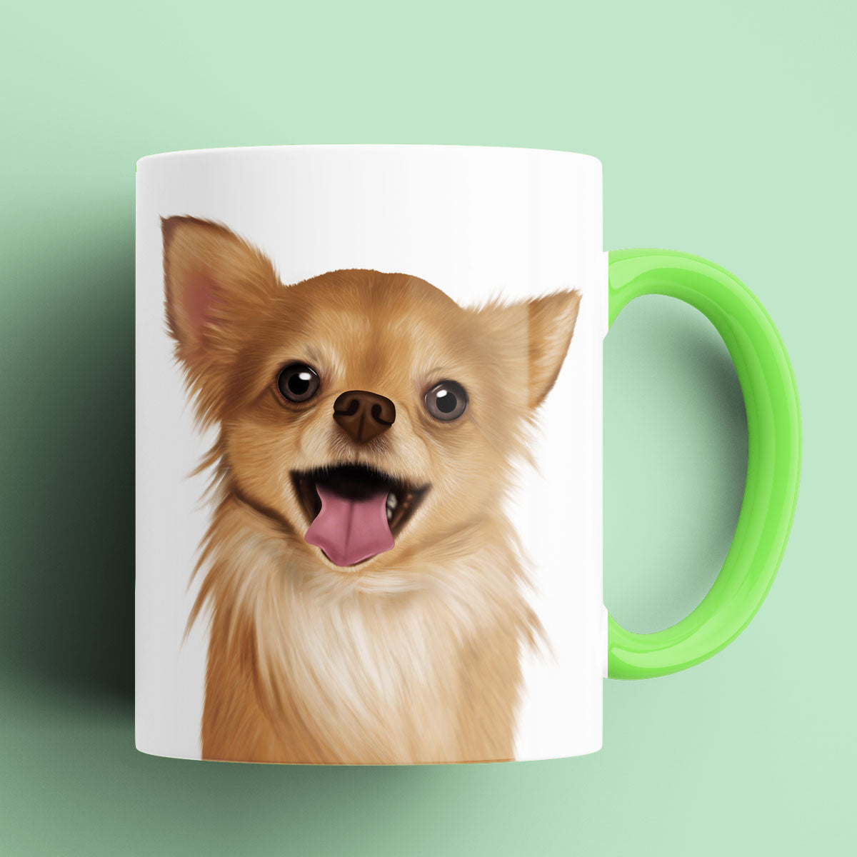 Long Haired Chihuahua Mug