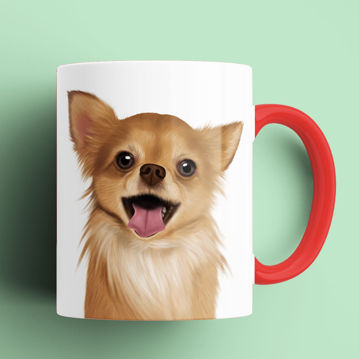 Long Haired Chihuahua Mug