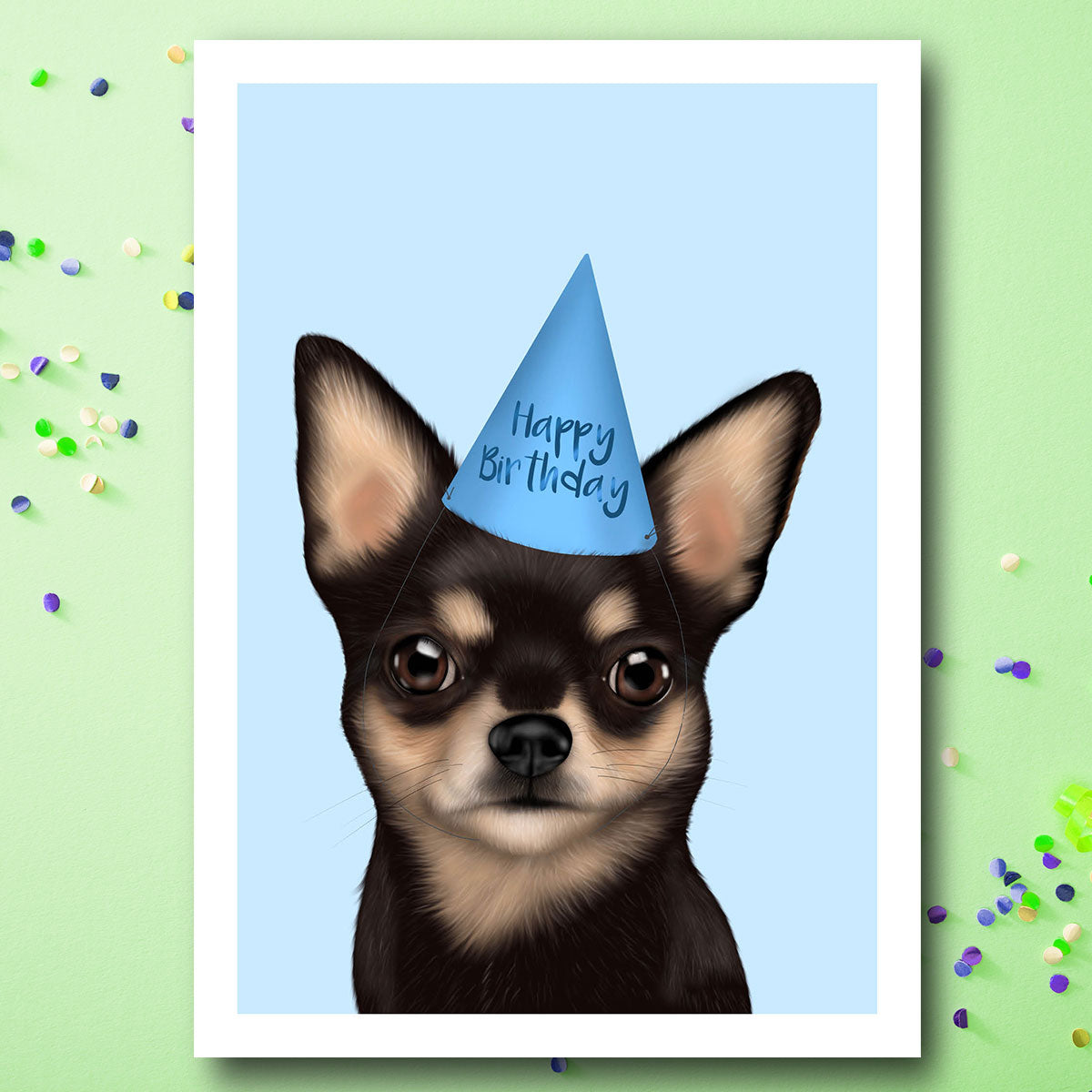 Chihuahua Birthday Card