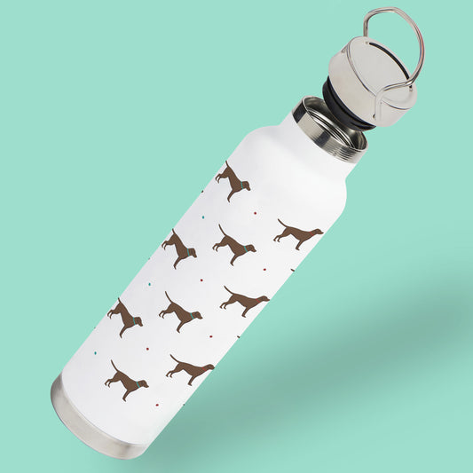 Chocolate Labrador Water Bottle