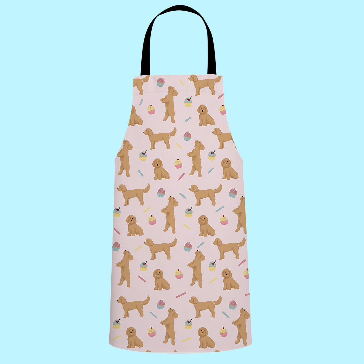 Cockapoo Aprons Cockapoos and Cupcakes Apron – Kitty's Art By Catherine