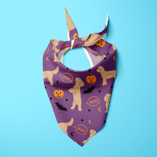 Cockapoo Halloween Edition Dog Bandana