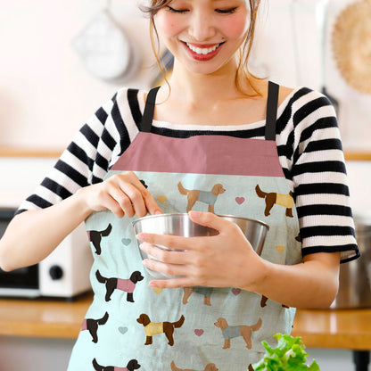 Cockapoos and Hearts Apron